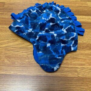 Boys Blue Camo Winter Hat